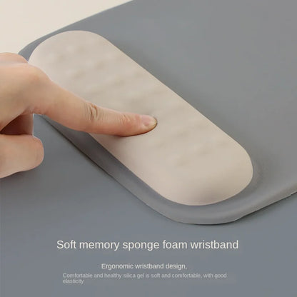Carvallo Musmatta med handledsstöd | Ergonomisk &amp; Halkfri | Memory Foam &amp; Antihalkbas | För Gaming &amp; Kontor
