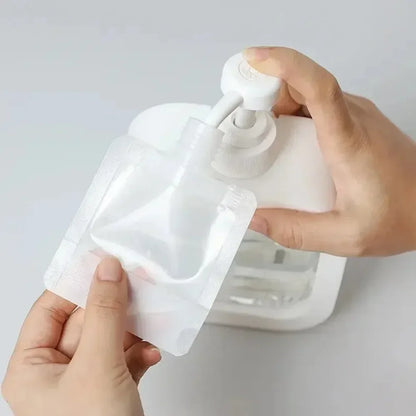 Carvallo Mini-flaskset | Kosmetik reseset med förvaringsväska | 5-delar | PET-flaskor 30–100ml