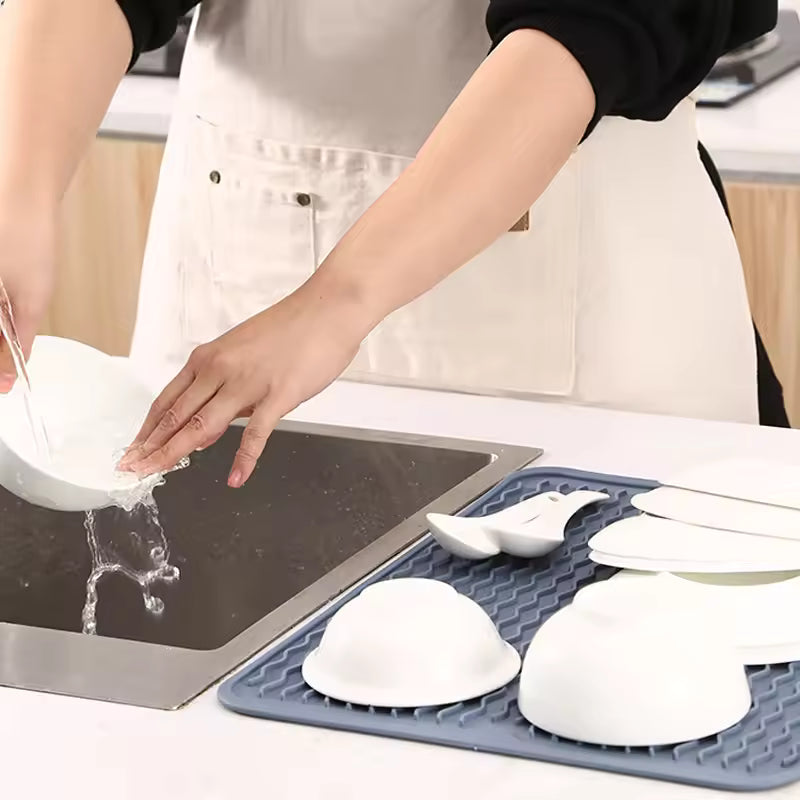 Royallure Nordic Color Disk Torkmatta – Isolerad, Mögelbeständig, Halkfri Bänkskydd