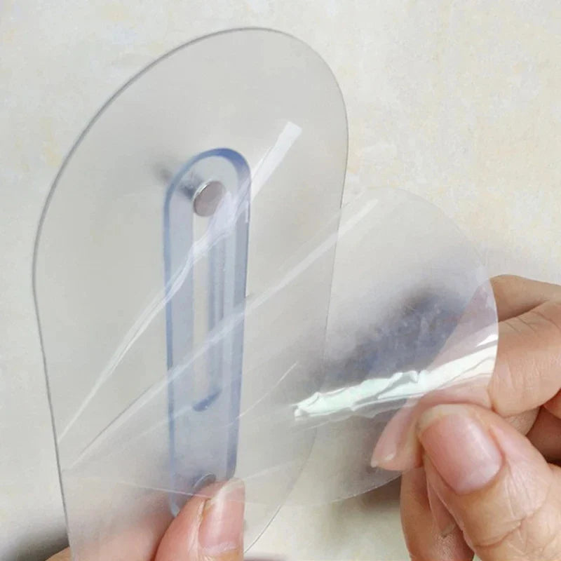 Carvallo Väggkrok FixPro DuoHook 2-pack | Stark lim | Sömlös & justerbar | För bilder, hyllor & väggdekoration