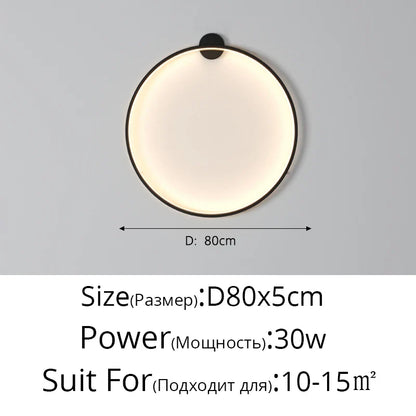 Måne LED Vägglampa – Modern Vägglampa för Sovrum, Vardagsrum och Hall