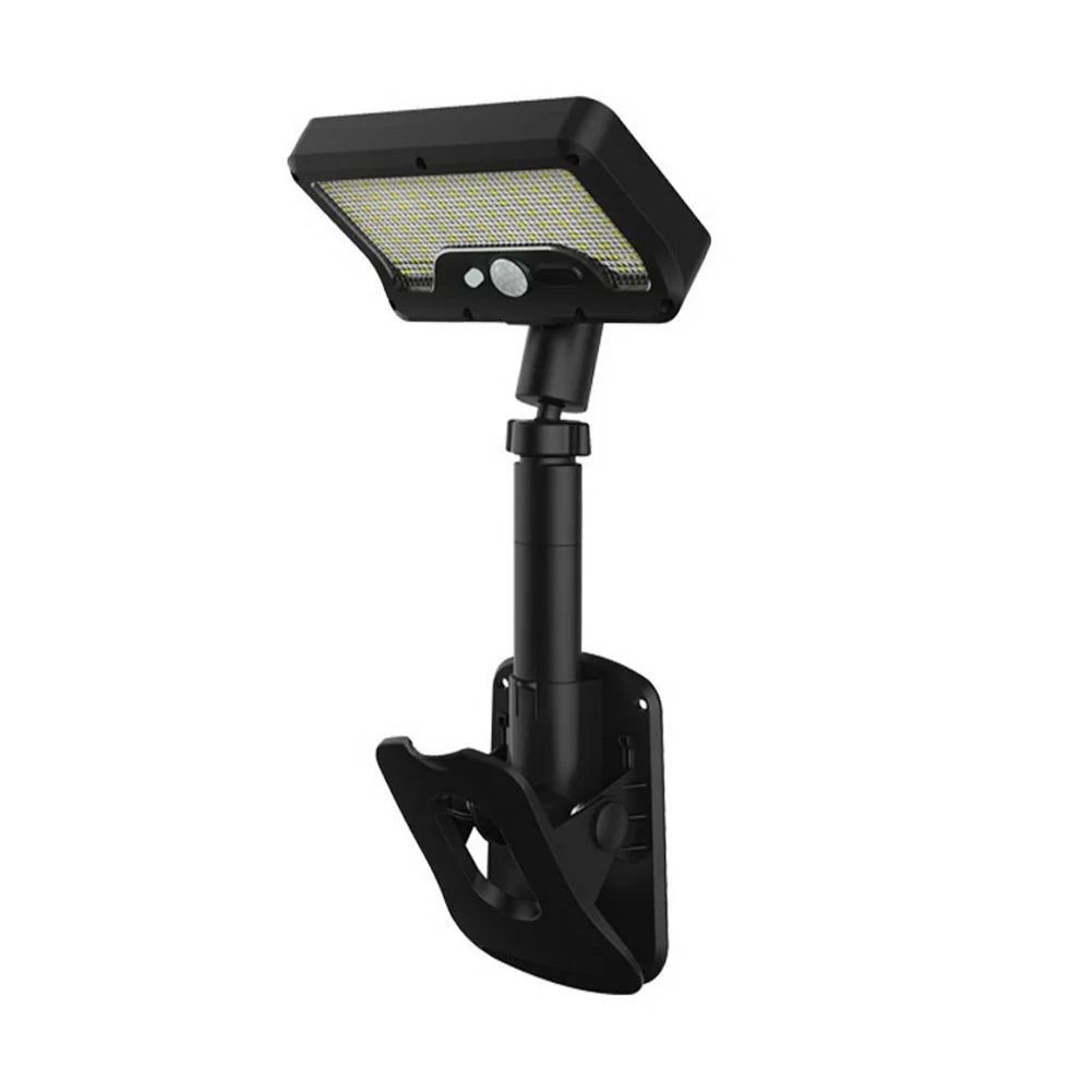 Carvallo Solar-vägglampa | 92 LEDs | Rörelsesensor & 3 lägen | IP65 Vattentålig