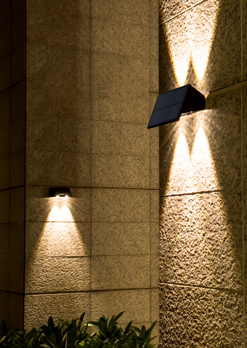 Carvallo-Vägglampa LumoGuard | Med rörelsesensor | Väderbeständig IP65 | LED Varm-/Kallvit | För utomhusområden