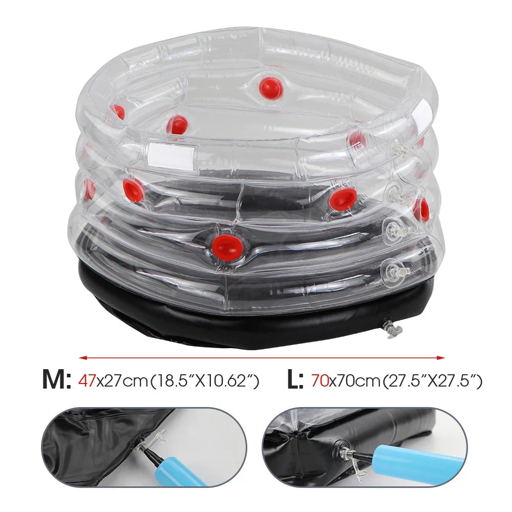 Carvallo svampodlingsset | Uppblåsbar Growbag med luftfilter | Monotub för hemmet & trädgård