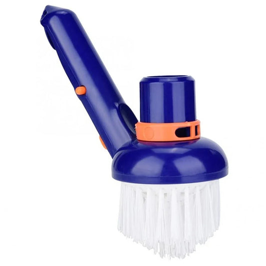 Carvallo Corner Brush for Pool Cleaning | For Pools, Spas & Hot Tubs | Nylon Bristles & Plastic Frame | Deep Cleaning for Hard-to-Reach Areas