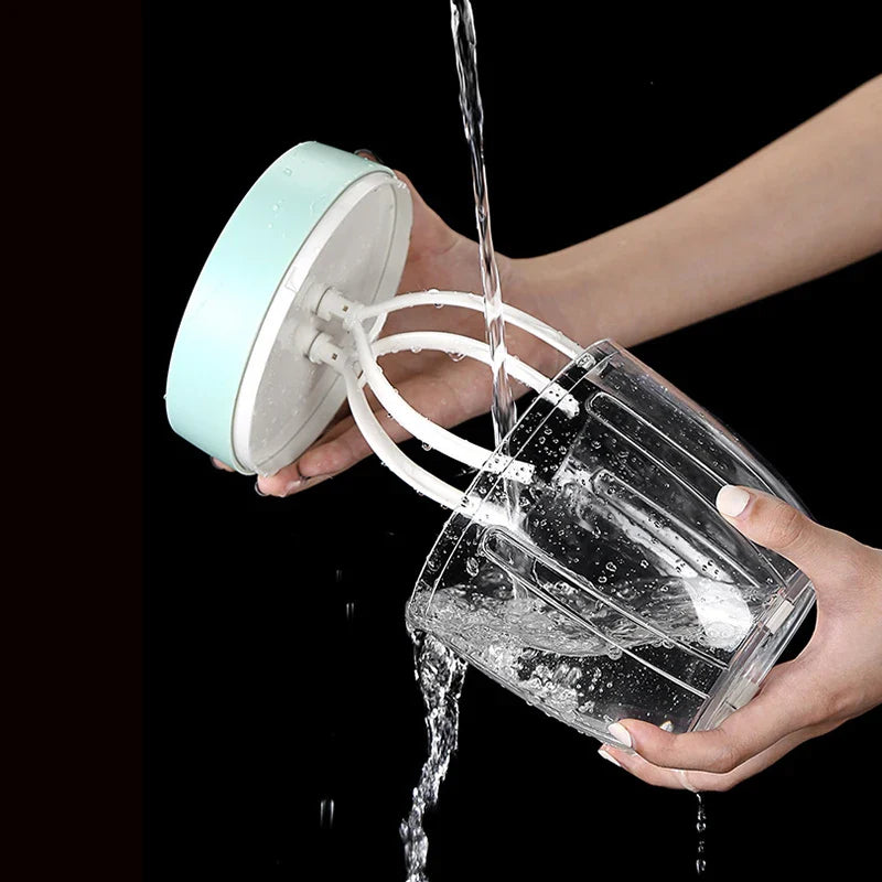 Carvallo OneTouch | Automatisk visp och mjölkskummare | USB-uppladdningsbar | 3-i-1 köksredskap för grädde, ägg och deg | Låg ljudnivå