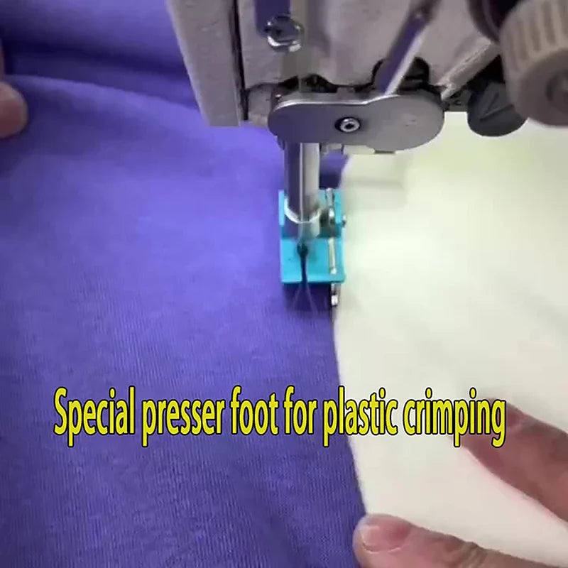 Carvallo Nålfot SP-18 | Kantfot av plast och metall | För platta sängmaskiner | Lätt att montera och precisa att styra