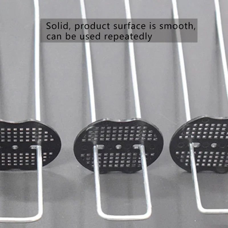 Carvallo-Set Fixaro GripSteel | 40x Trädgårdshakar & Brickor | Galvaniserade jordankare för ogräsduk, presenning & tältfäste