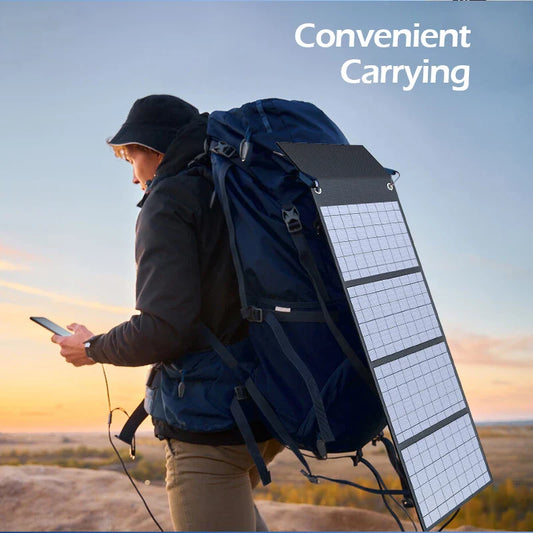 Carvallo Solpanel SolarXplore 300 | 300 W effekt | USB & DC-utgång | PET-belagd & Vattentät | Bärbar kraft för utomhus & resor