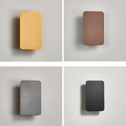Vägglampa Modern Metall Rektangulär LED Inomhus