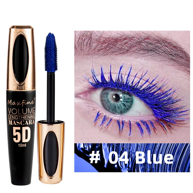 Carvallo 5D 5D Silk Mascara | Extra Volym & Längd | Vattentålig & långvarig | Djup svart för dramatiska fransar