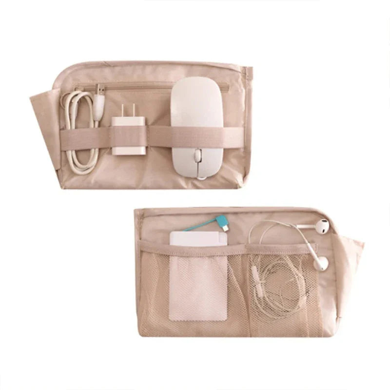 Carvallo Kabelväska Vattentät | Elektronik-organisatör för resor | Kompakt & Robust | Nylon 23x15cm