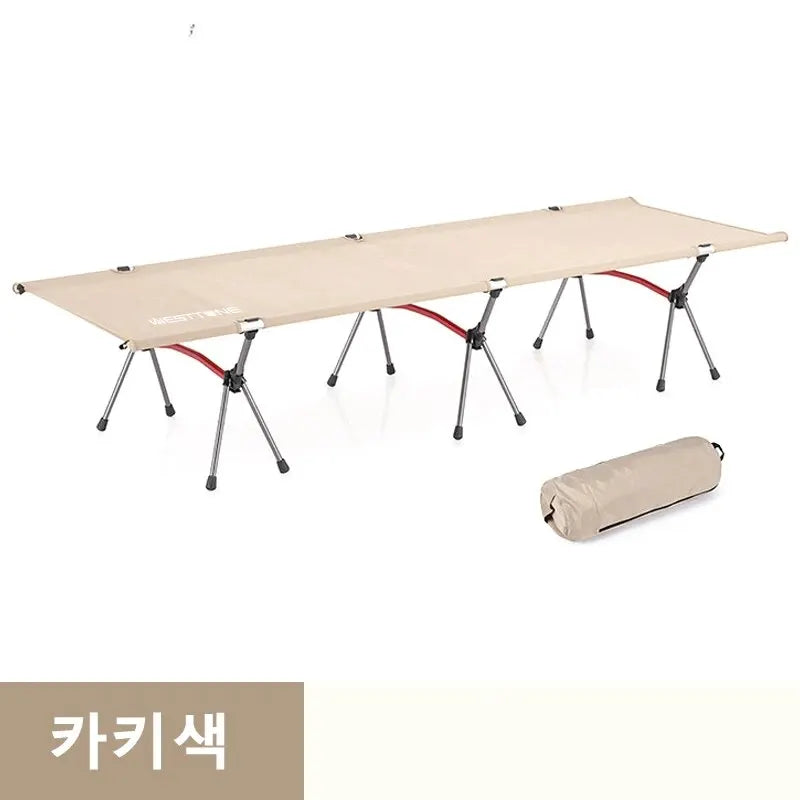 Carvallo Ultralätt Campingöversäng | Fällbar & Stabil | Aluminiumram & Ripstop-Nylon | För Utomhus & Trekking