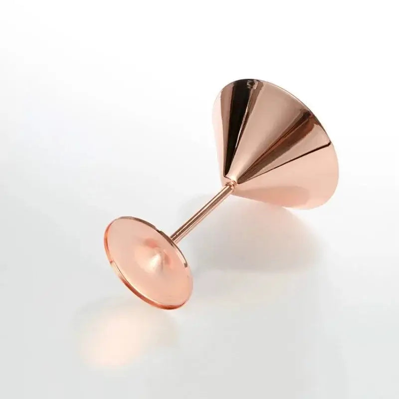 Royallure Isolerad 304 Rostfritt Stål Martini Glas – Roséguld, Personliggjord, Karaoke-Bar Redo