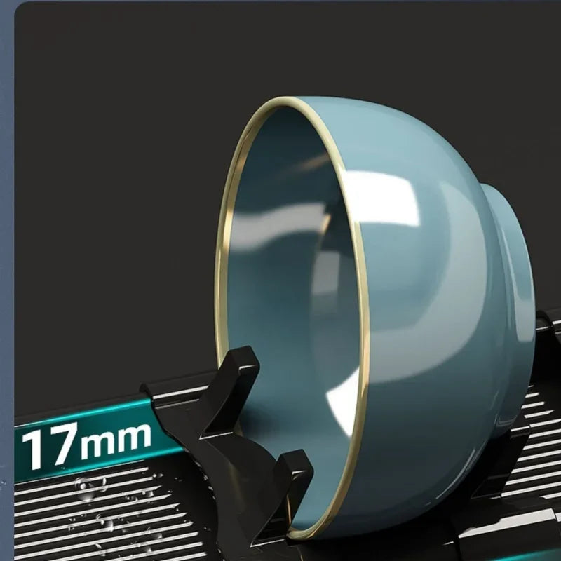 Carvallo FlexiRack | Justerbar skål- och tallrikshylla | Med avrinning för låda och köksskåp