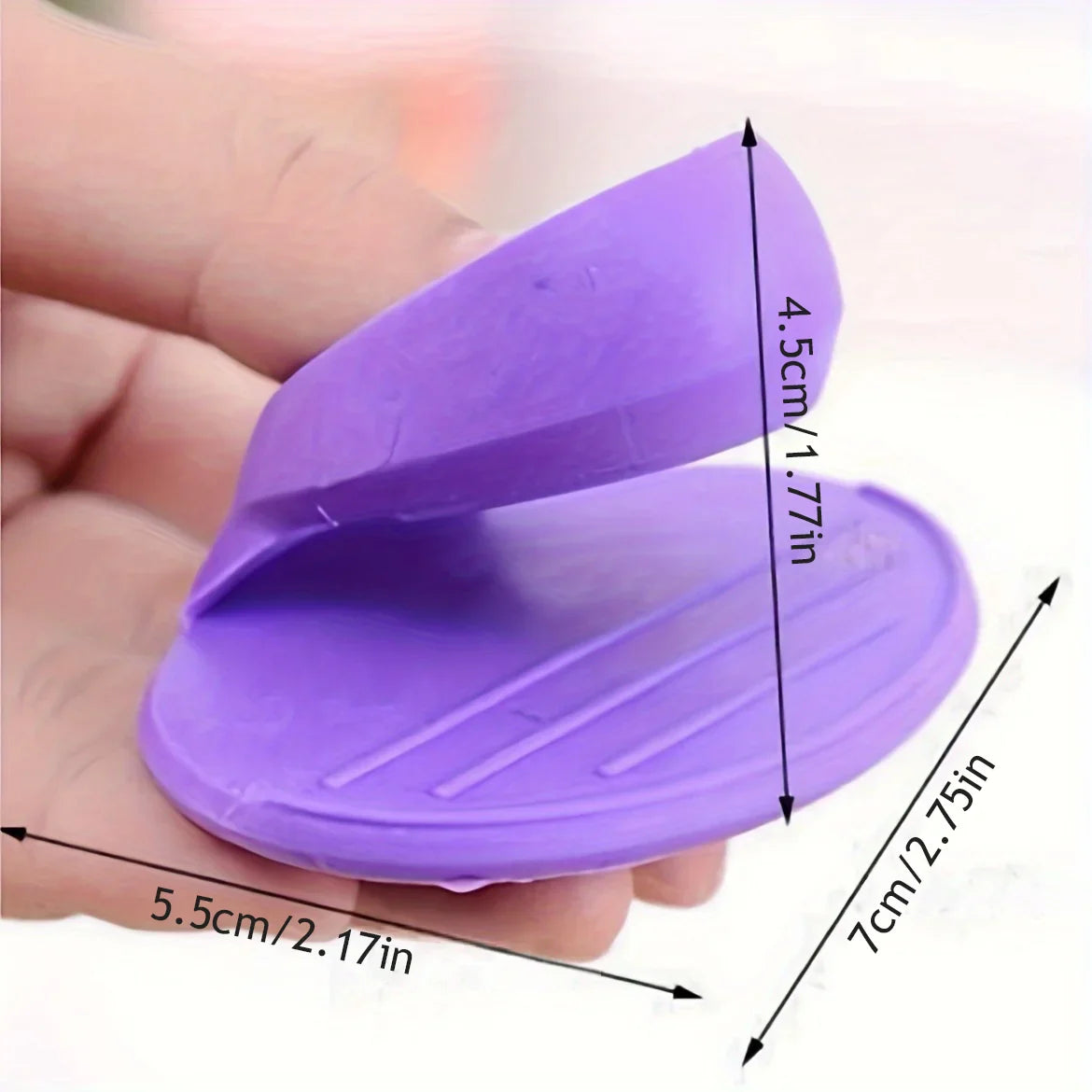 Carvallo Fingerhitzeskydd HeatGrip MiniGlove | 2/10 stycken | Värmebeständig & Halkfri | För Ugn & Mikrovågsugn | Kökstillbehör