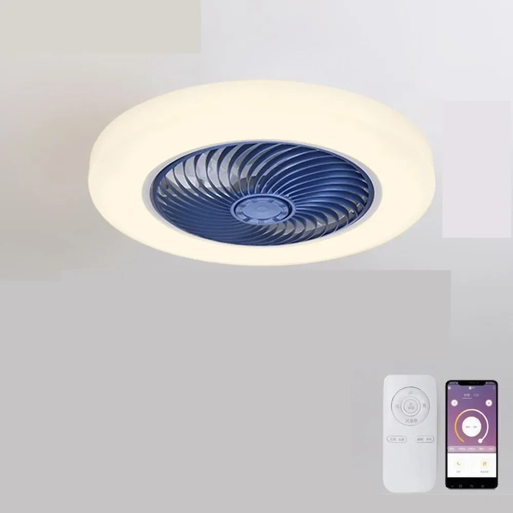 Aeralis Fold | Intelligent takfläkt med ljus och infällbara vingar – tyst &amp; fjärrstyrd