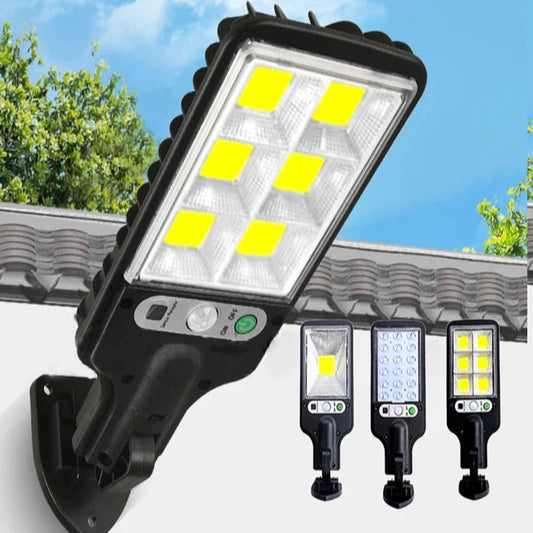 Carvallo - Solcellsdriven LED Vägglampan Med Rörelsesensor För Utomhusutrymmen