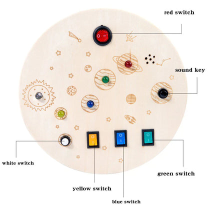TechExplorer Board - Förbättra ditt barns sensoriska färdigheter! - Knappanel