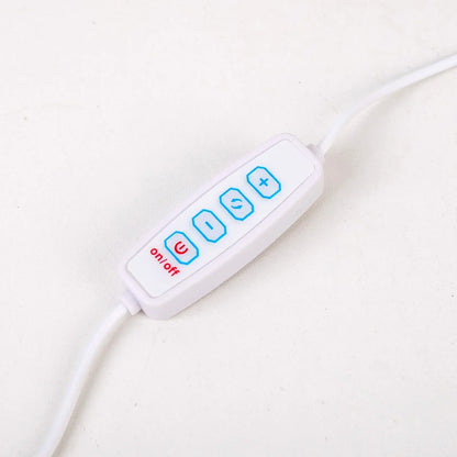 Elegant Amethyst Crystal Lamp – Ambient LED Belysning för Avkoppling