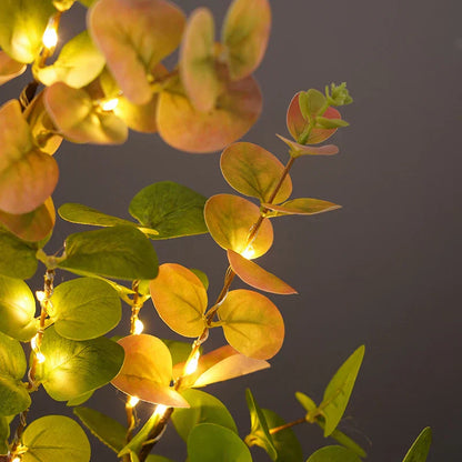 LumiTree - LED Golvslampa med Avtagbar Bas – Stämningsfull Belysning för Vardagsrum och Sovrum