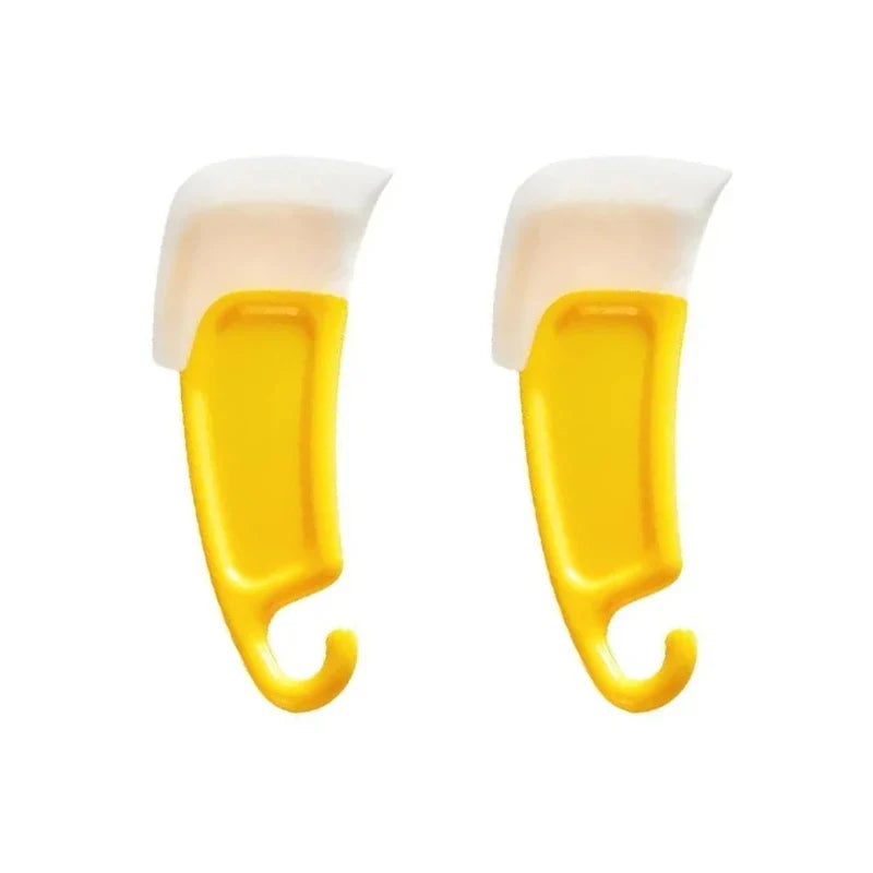 CleanFlex™ Silikon-kökskrapa | Stekpanne- & kastrullrengörare | Värmebeständig & repfri | Gul-Vit