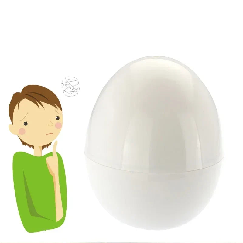 Carvallo Mikrovågsäggkokare | För 1–4 ägg | Snabbt & Säkert | Mjuka eller hårdkokta ägg på 5 minuter