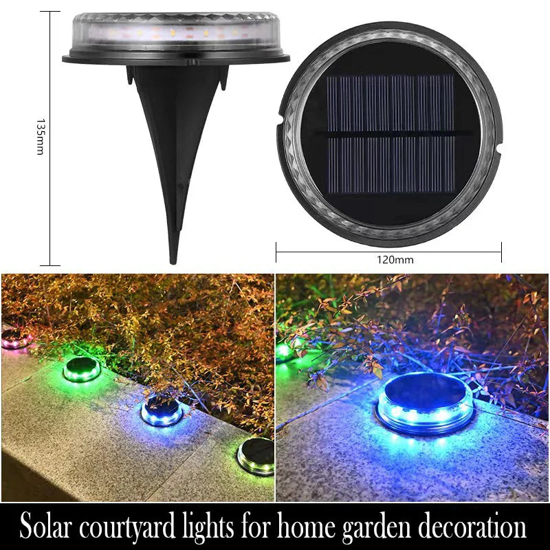 Carvallo GroundGlow Solarbelysning 4-pack | LED Trädgårdslampor | IP65 Vattentålig | För Vägar, Gräsmatta & Terrass