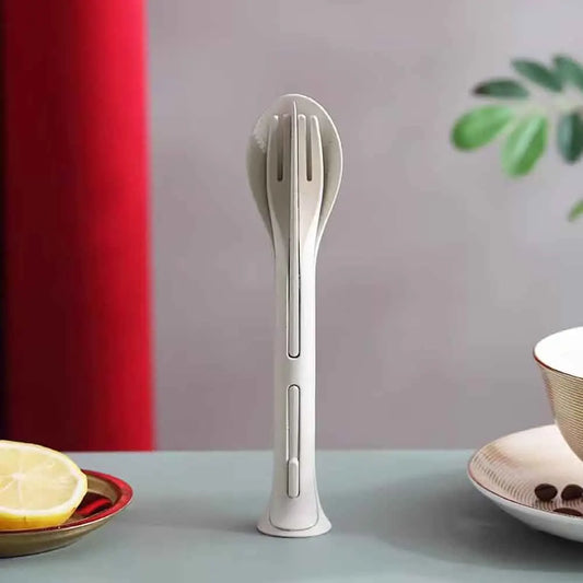 Carvallo Resebestick | 3-delat set av vetefält | Med etui | Återanvändbar och miljövänlig | För skola, kontor och utomhus