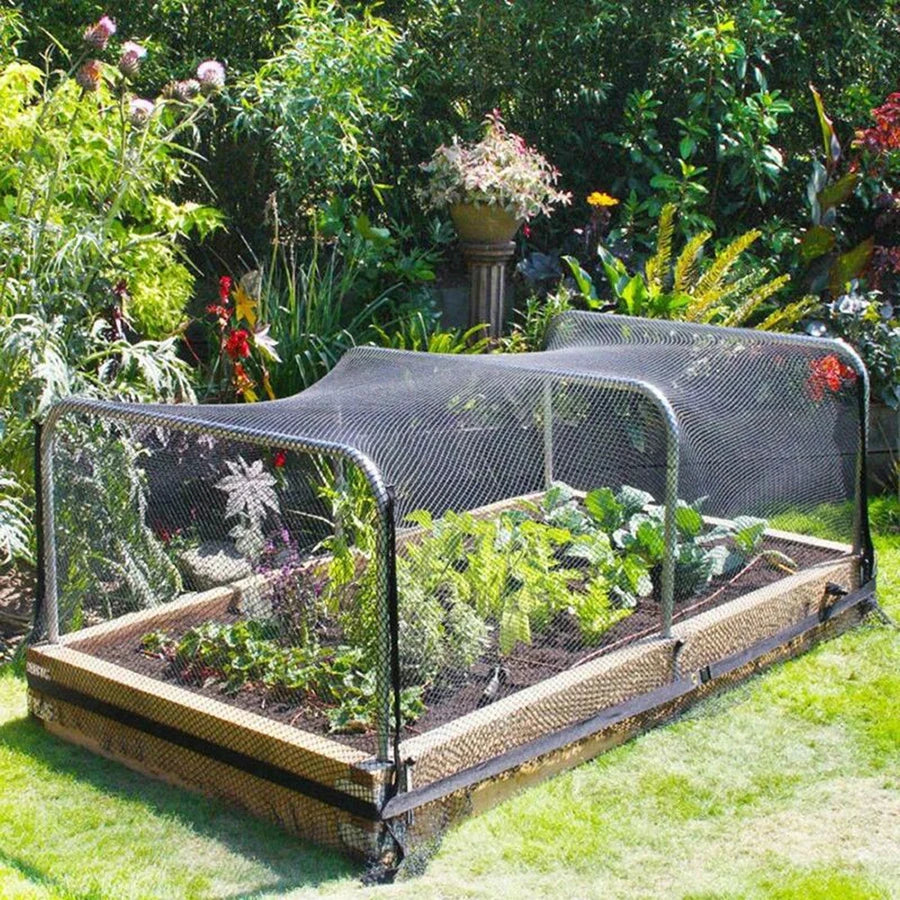 Carvallo AgriSafe NetzPro | UV-beständig & vattentät | Fågel- & insektsskydd | För trädgård, frukt & grönsaker