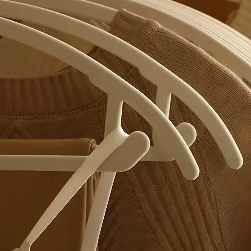 Halkfria klädhängare – 10-pack