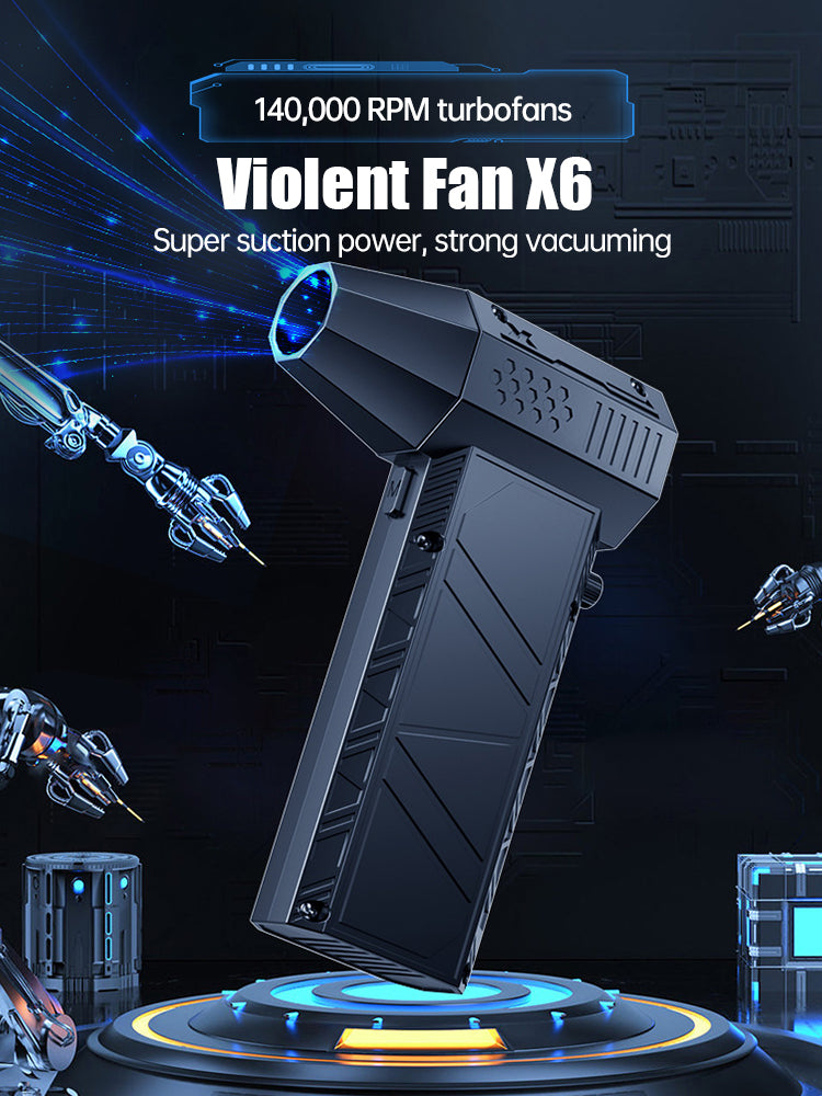 Högkrafts Luftblåsare &amp; Vakuumdammrenare