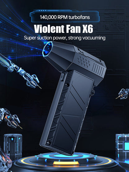 Högkrafts Luftblåsare &amp; Vakuumdammrenare