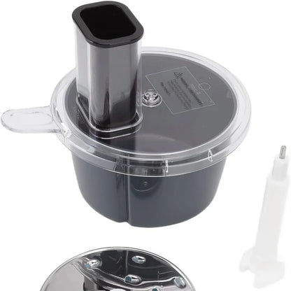 Carvallo Multifunktionellt tillbehörsset för Thermomix TM5/TM6 | Skärrondell, behållare &amp; lock | Diskmaskinssäkert &amp; livsmedelsäkert