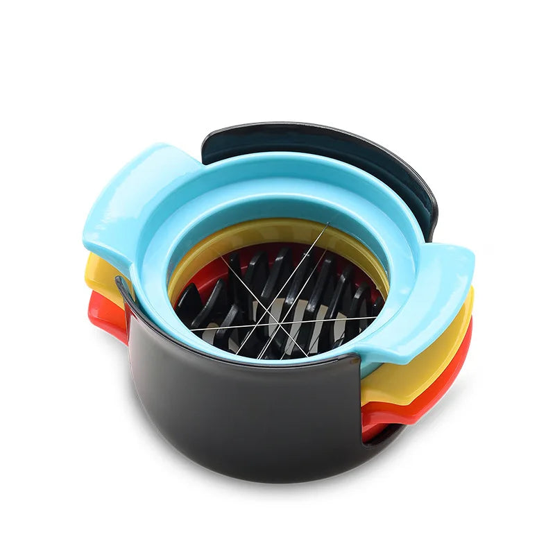 Carvallo 3-i-1 Äggskärare | För hönsägg, vaktelägg & vaktelägg | Precisions & Multifunktionell