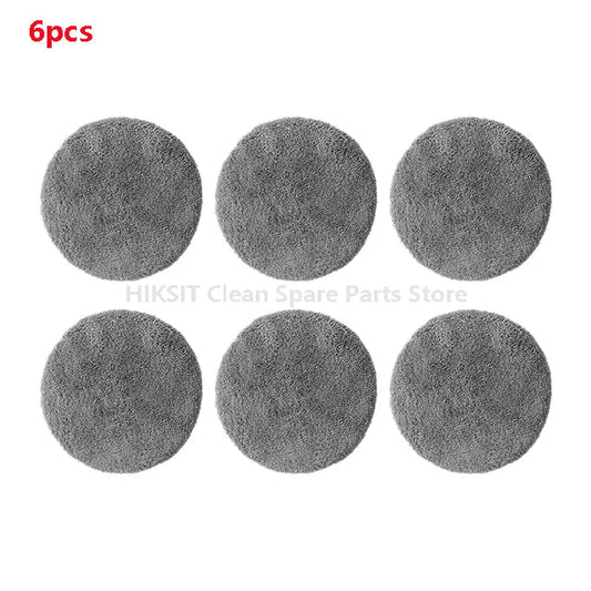 Carvallo-Mop-Pads GlassPurex | Tvättbar & Återanvändbar | Kompatibel med HUTT DDC5/DDC55 Fönsterputsare | Mikrofiber-Rengöringsdukar