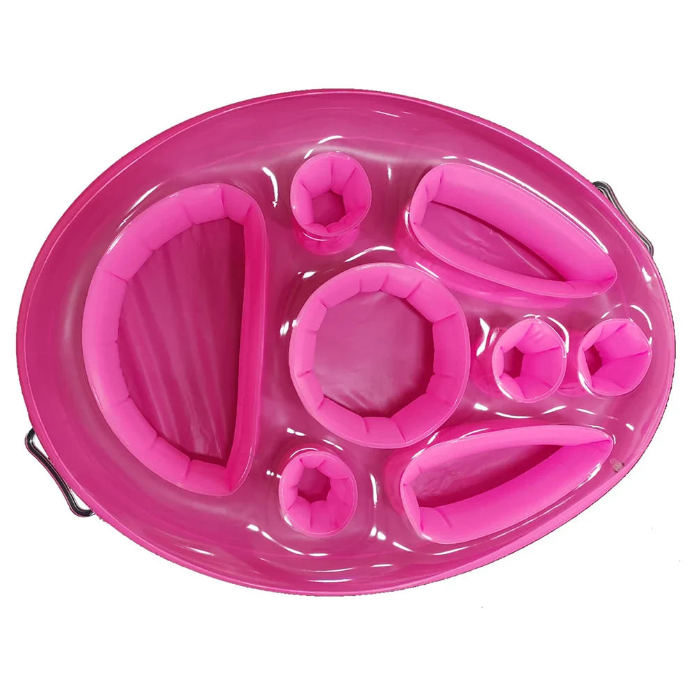 Carvallo | Uppblåsbar dryckeshållare pool | Anti-tipp design | För burkar & flaskor