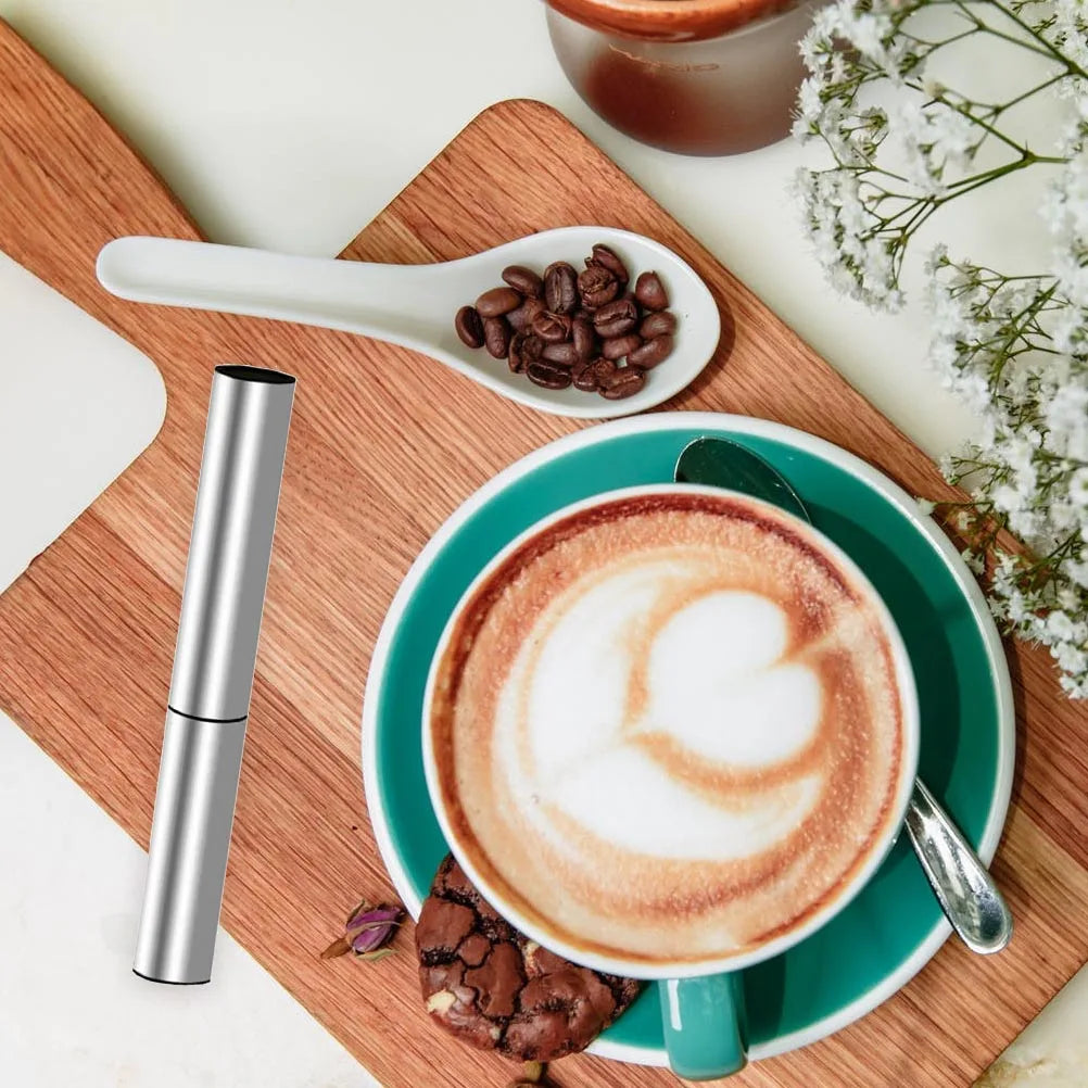 Royallure USB uppladdningsbar mjölkskummare Handhållen kaffeskummare och dryckesblandare