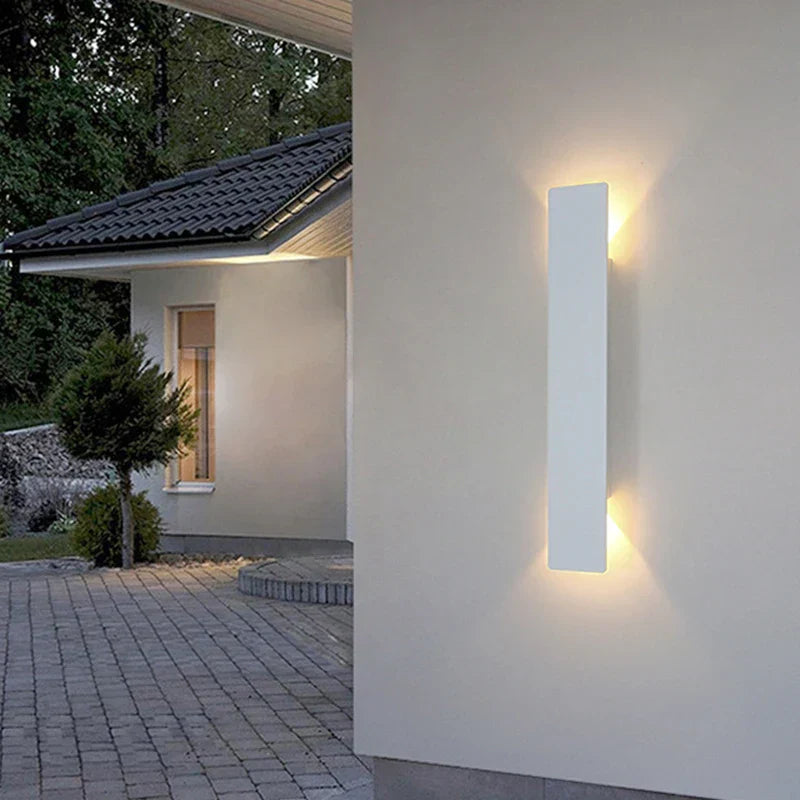 LED Vattentät Vägglist Lampa