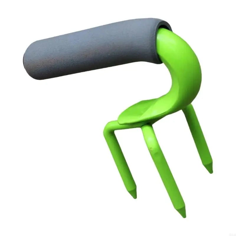 Carvallo ogräsborttagare av kolstål | Rostfri & ergonomisk | Handverktyg för jordbeluftning & trädgårdsskötsel | 17×13×8 cm