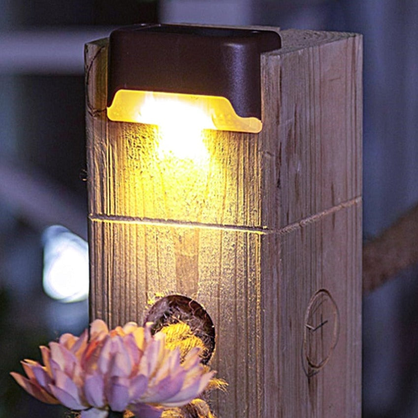 Utomhus Solar LED Steplampa Vattentät