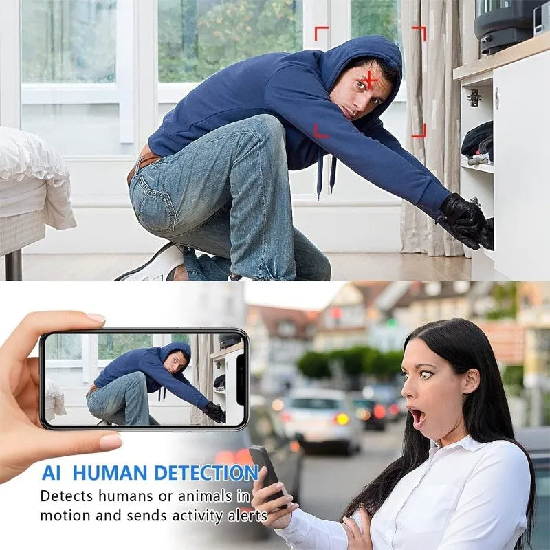 Royaleva Mini 5G Trådlös Wifi Kamera 1080P HD Kompakt