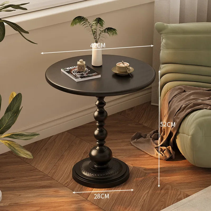 Mariselle | Rund sidobord i Vintage Modern stil