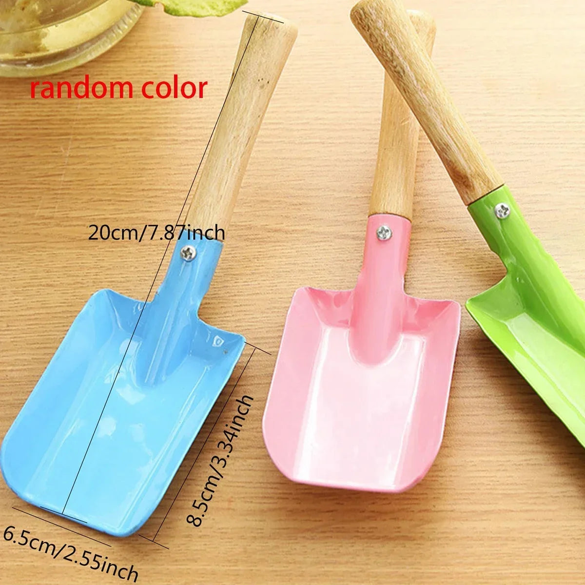 Carvallo Handspade med trähandtag | Lätt & Stabil | Ergonomisk för lätt grävning – 1 styck