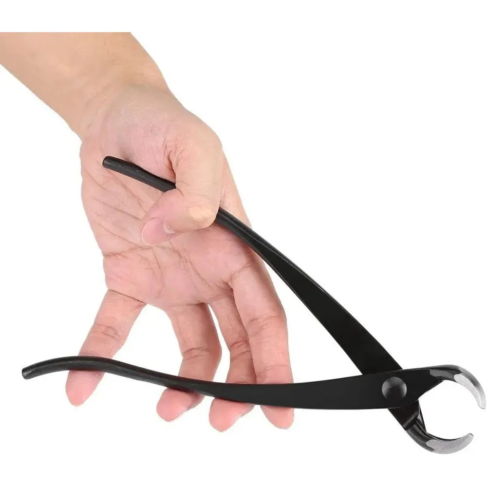 Carvallo Bonsai Konkavschneider 21 cm | Höghållfast kolfiberstål | För grenar, knoppar och utväxter