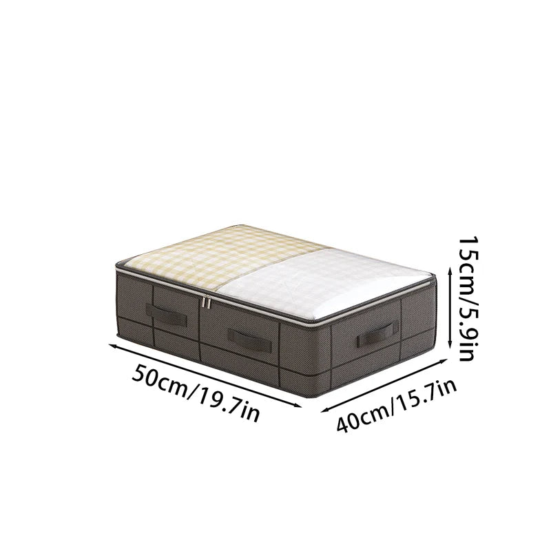 Carvallo-oppbevaringsveske | Sammenleggbar & Belastbar | Med vindu | StowGuard® for klær & sengetøy