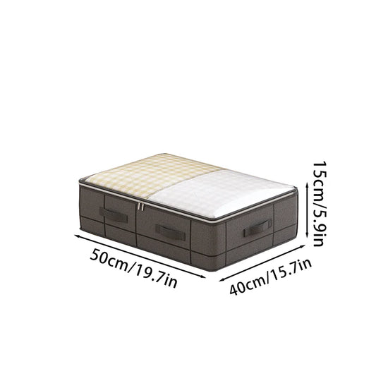 Carvallo-oppbevaringsveske | Sammenleggbar & Belastbar | Med vindu | StowGuard® for klær & sengetøy