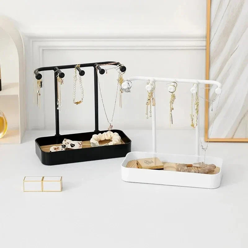 Carvallo EleganTree Classic | Smyckeshållare för kedjor, örhängen och armband | Halkfri & Dekorativ | 20×10×19 cm