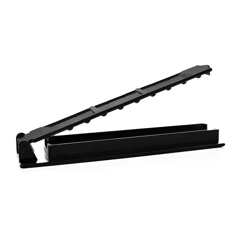 Carvallo Kebab-Spett-Makare i plast | Gör BBQ-spett enkelt själv | Tål diskmaskin & återanvändbar | För kött, grönsaker & schaschlik