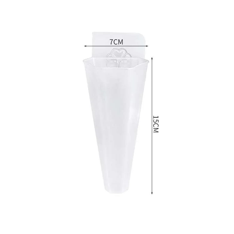 Carvallo-blomkruka AÉRIVA | Flytande växtvas i nordisk design | Självklistrande | För modern väggdekoration